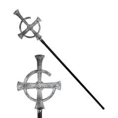 Canne Avec Crosse Messe Noire amovible / Canne Avec Crosse Religieuse Halloween / La Maison Du Déguisement