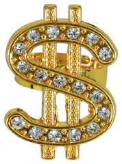 Bague Dollar métal / La Maison Du Déguisement