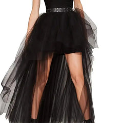 Tutu Femmes élégantes Noir en tulle / Tutu Femmes élégantes résille Noir / La Maison Du Déguisement