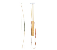Arc avec trois flèches / Arc en Bois avec trois flèches / La Maison Du Déguisement