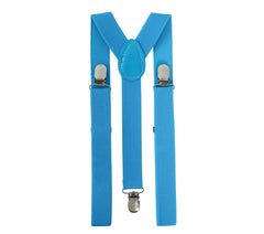 Bretelles Bleu élastiques / Bretelles Bleu Ciel / La Maison Du Déguisement