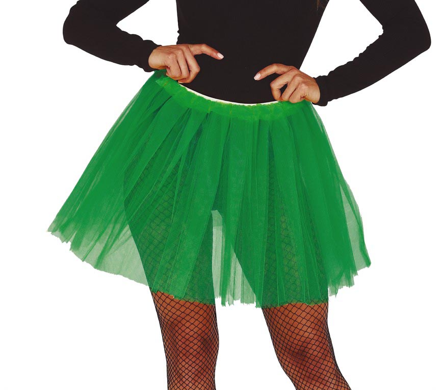 Tutu Vert en tulle / Tutu résille Vert / La Maison Du Déguisement