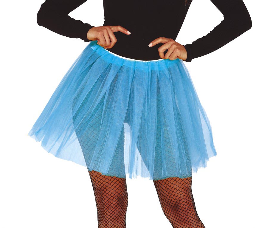 Tutu Bleu Clair / Tutu résille Bleu Clair / La Maison Du Déguisement