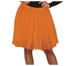 Tutu Orange en Tulle BM / Tutu Résille Orange 60 cm / La Maison Du Déguisement