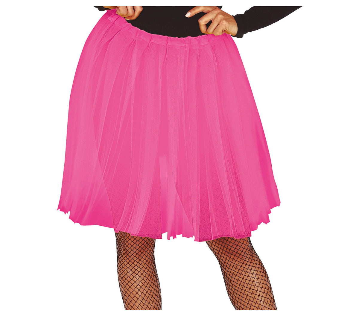 Tutu Rose en Tulle BM / Tutu Résille Rose 60 cm / La Maison Du Déguisement