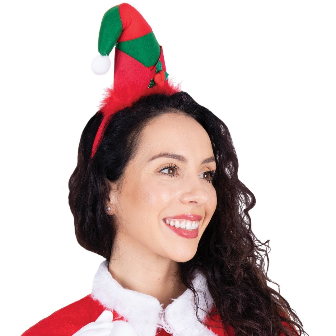 Serre-tête Noël Lutin | Serre-tête original fêtes | La Maison du Deguisement