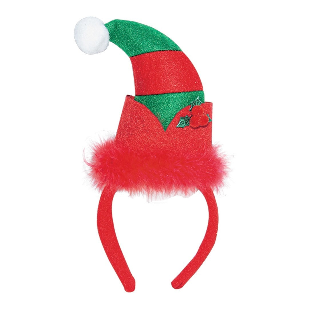 Serre-tête Noël Lutin / Diadème d’Elfe Noël / La Maison Du Déguisement