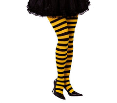 Collant Opaque Abeille Rayées Noire et Jaune / La Maison Du Déguisement