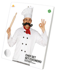 Set Chef Cuisinier / Kit De chef Cuisinier / Ensemble Déguisement Cuisinier / La Maison Du Déguisement