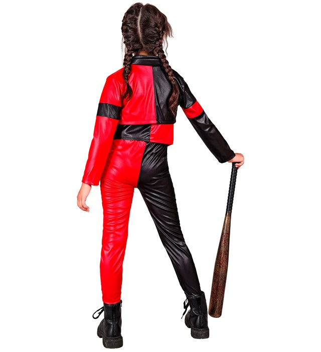 Déguisement Arlequin Maléfique Enfant / Costume Super héros Harley Quinn Enfant / La Maison Du Déguisement