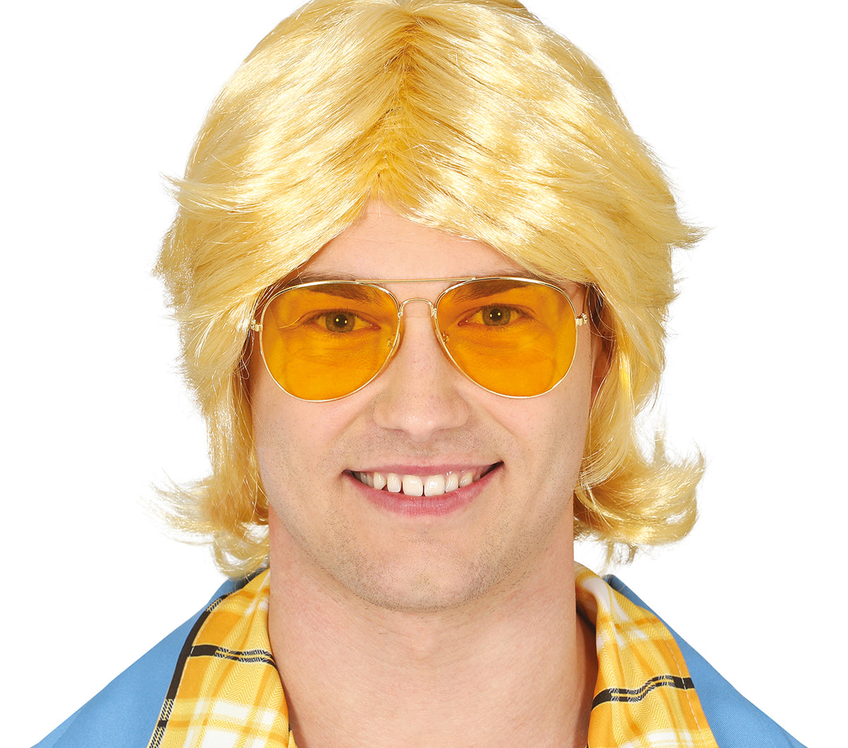 Lunettes verres jaunes / Lunettes Année 70,80s / La Maison DuDéguisement