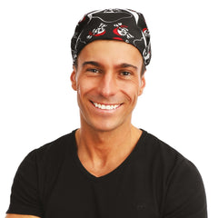 Bandana Pirate Têtes de Mort / Bandana Corsaire En Coton / La Maison Du Déguisement