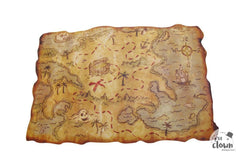 Carte au Trésor Pirate 29x45cm | Accessoires Déguisement | La Maison du Déguisement