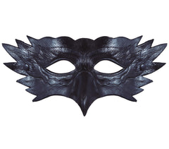 Masque Aigle Noir / Demi-masque hibou noir / La Maison Du Déguisement