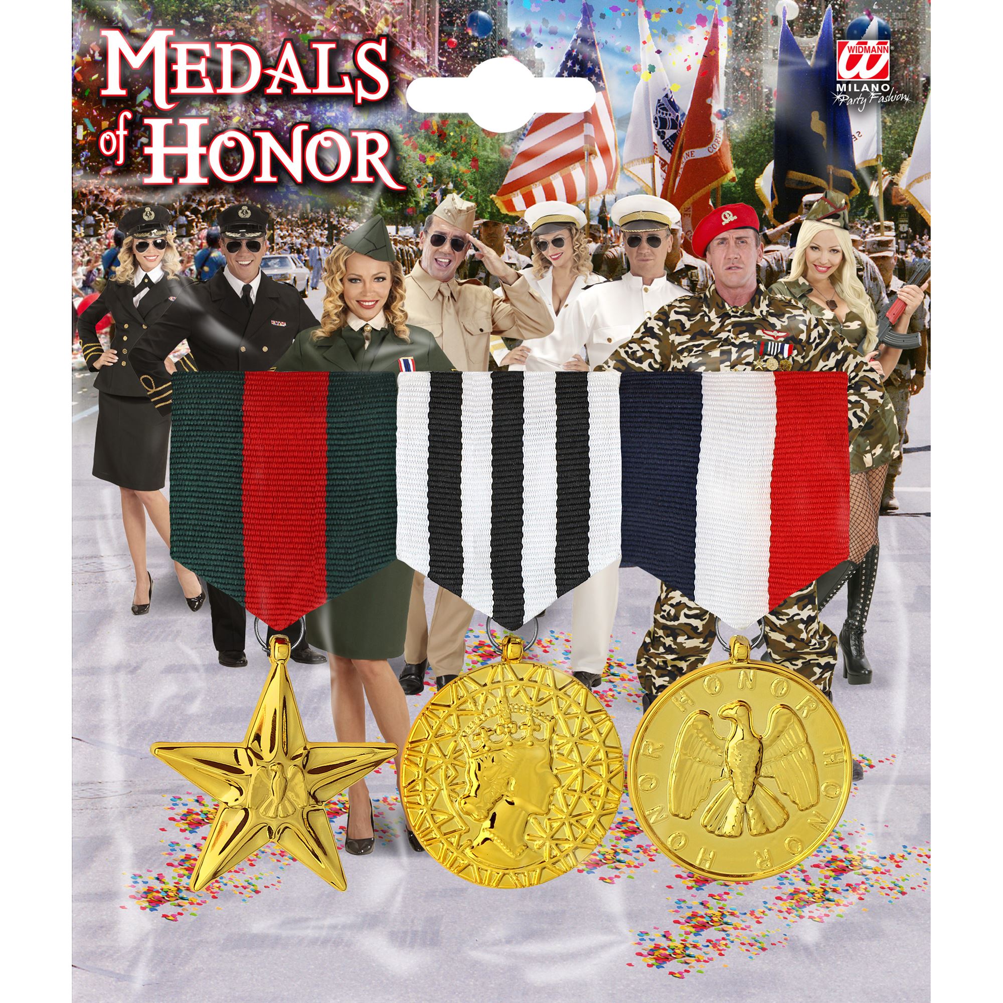 Médailles Militaires sur barrette / Médailles Militaires D'honneur / La maison du Déguisement