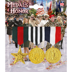 Médailles Militaires sur barrette / Médailles Militaires D'honneur / La maison du Déguisement