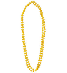 Colliers de Perles Or Lot de Deux / Set de 2 Colliers de Perles Dorée Brillants / La Maison Du Déguisement