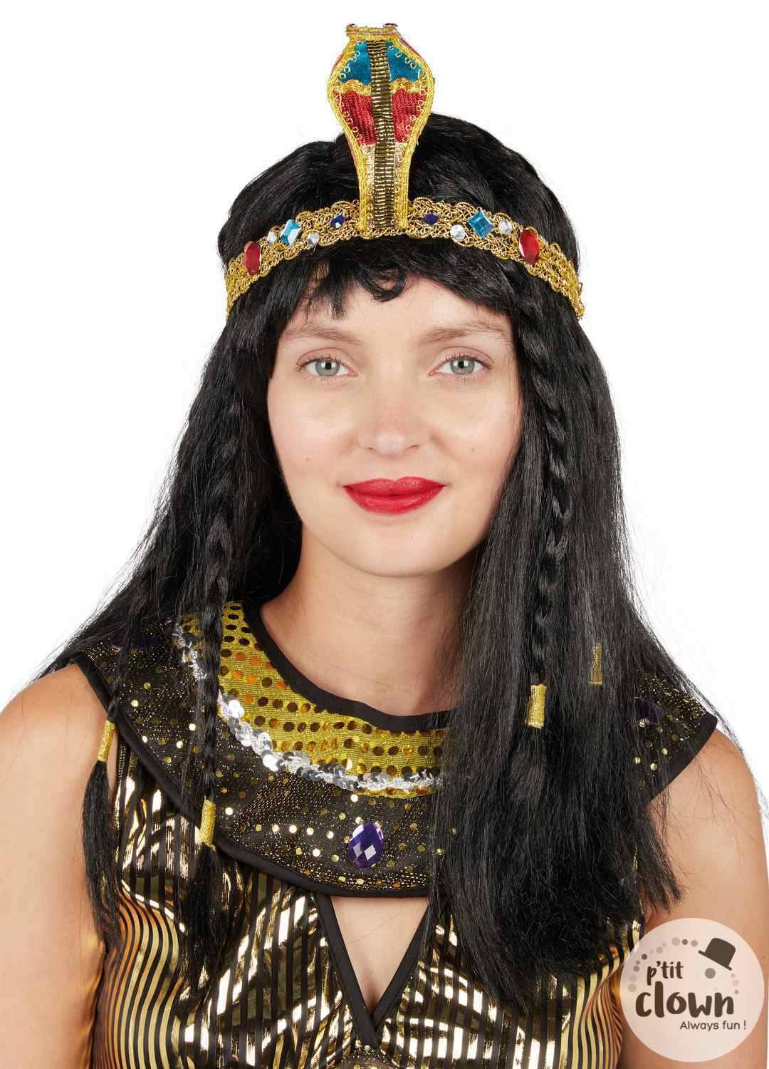 Serre tête égyptien / Diadème Égyptien / Accessoires Déguisement Pharaon / La Maison du Déguisement