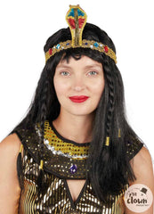 Serre tête égyptien / Diadème Égyptien / Accessoires Déguisement Pharaon / La Maison du Déguisement