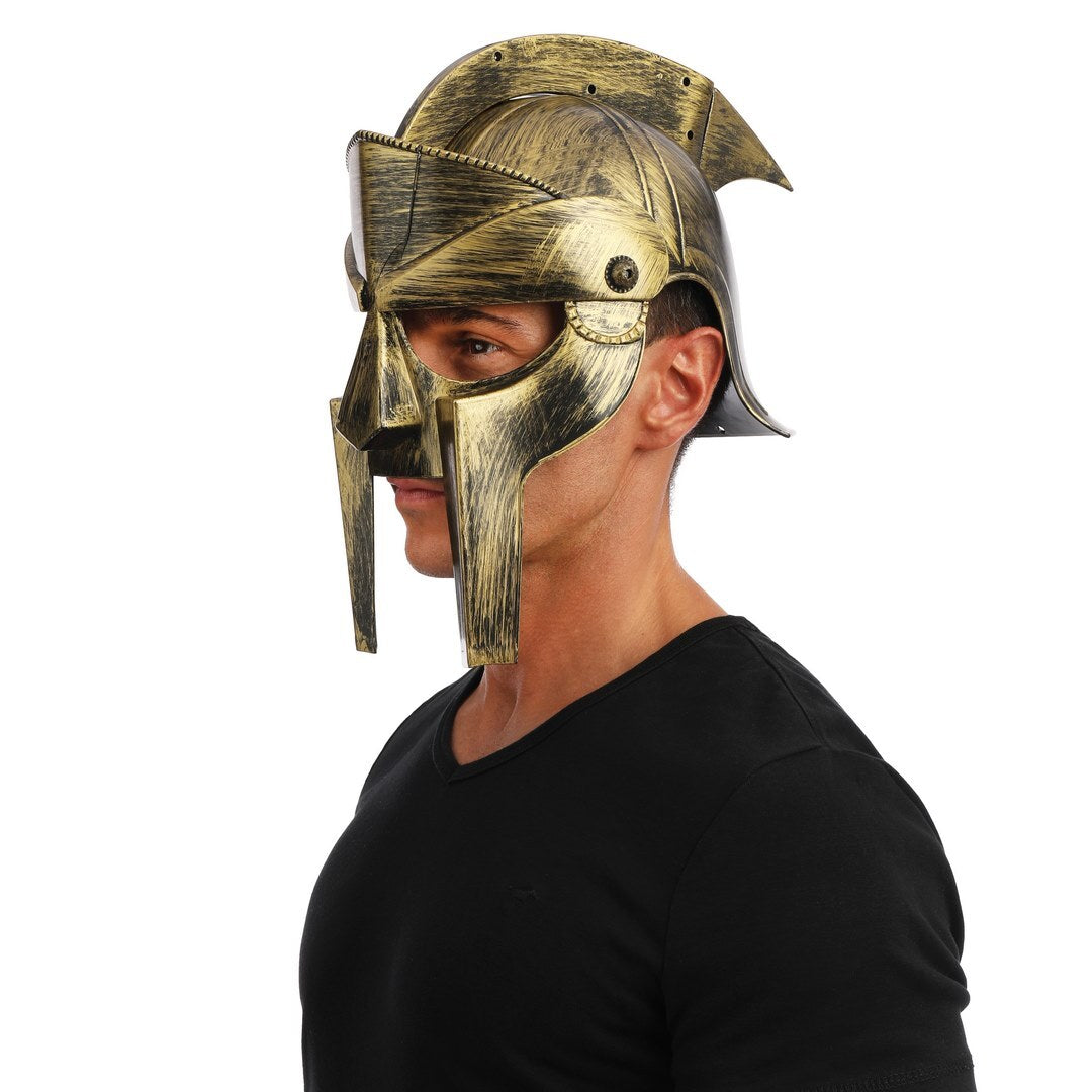 Casque de Gladiateur Adulte | Accessoire Déguisement Romain | La Maison du Déguisement