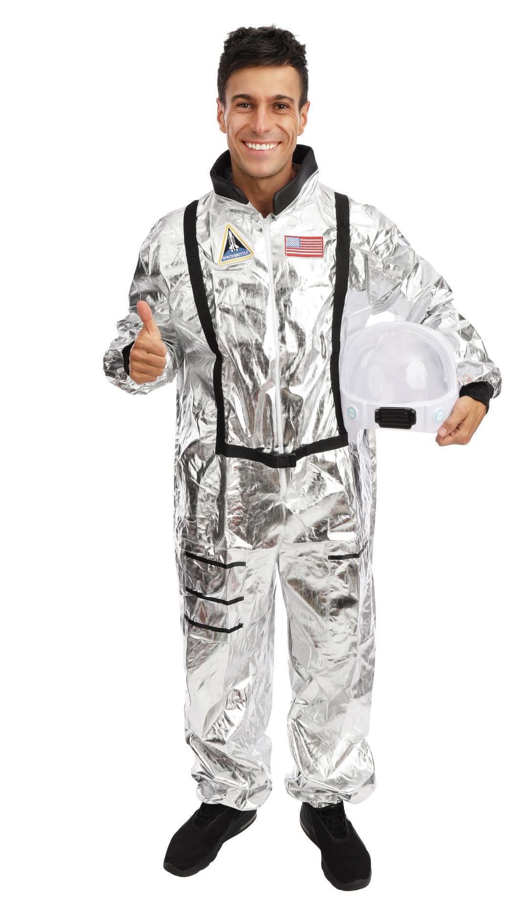Déguisement Astronaute Argent Homme / Costume Combinaison Cosmonaute Adulte / La Maison du Déguisement