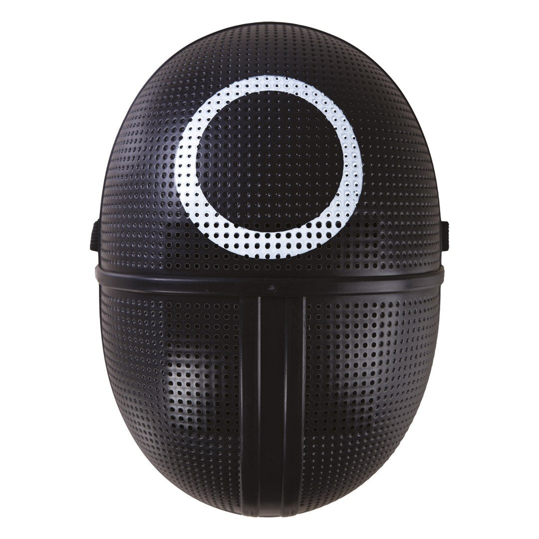 Masque Squid Game Rond / Masque Noir Visage Rond / La Maison Du Déguisement