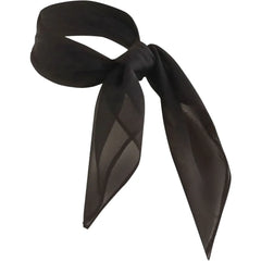 Foulard Noir / Écharpe en Satin Noir / La Maison Du Déguisement