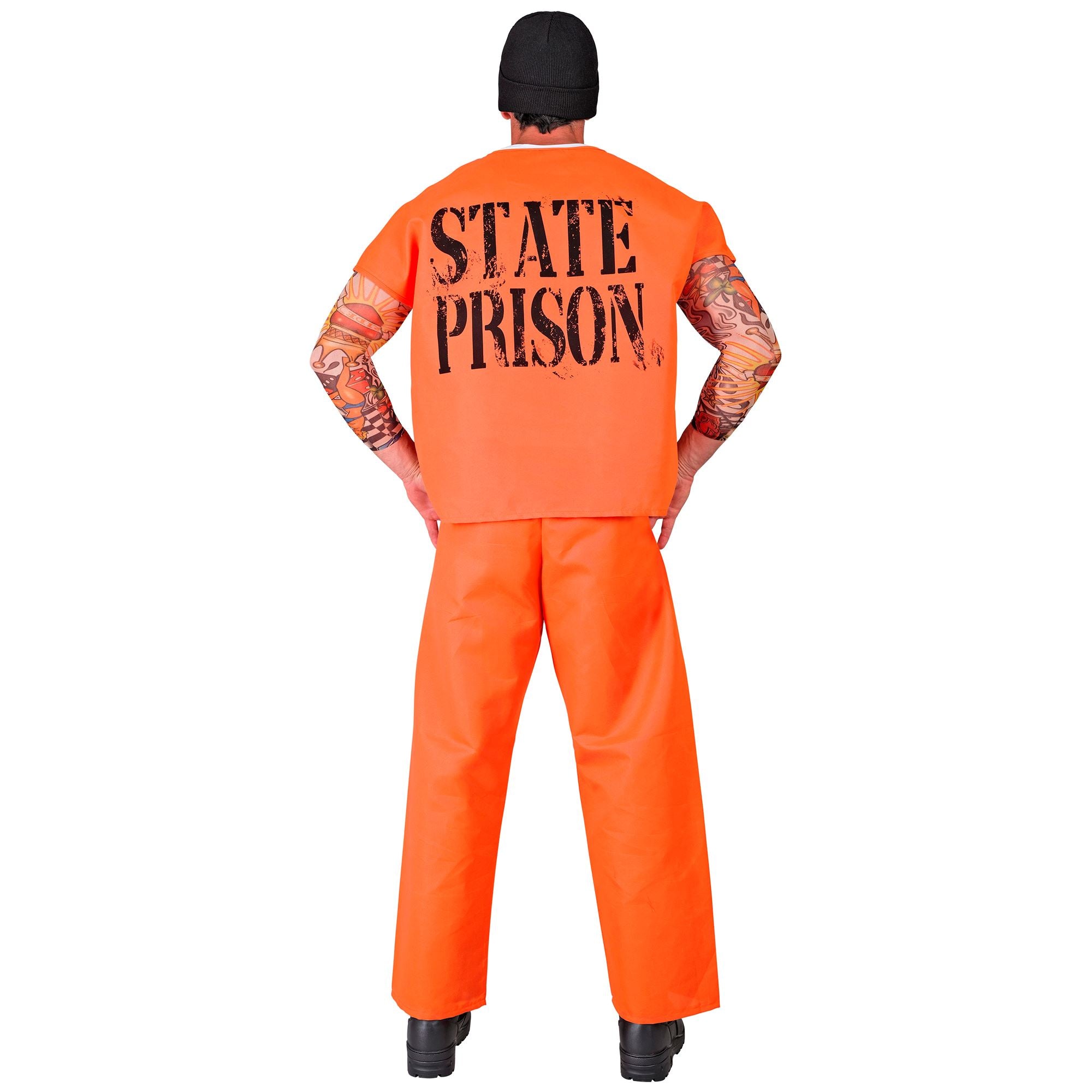 Déguisement de Prisonnier Américain / Costume Guantanamo Orange / La maison du Déguisement