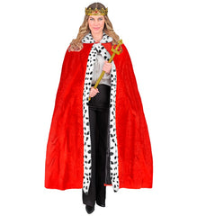 Cape De Roi En Velours Rouge / Manteau Royal Rouge / La Maison Du Déguisement