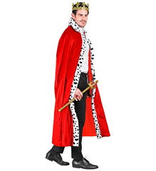 Cape De Roi En Velours Rouge / Manteau Royal Rouge / La Maison Du Déguisement