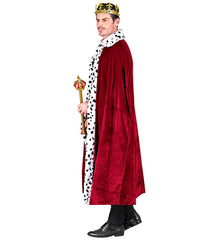 Cape De Reine En Velours Bordeaux / Manteau Royal Bordeaux / La Maison Du Déguisement