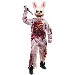 Déguisement Lapin Zombie Enfant / Costume Lapin Tueur Ensanglanté Halloween / La Maison Du Déguisement