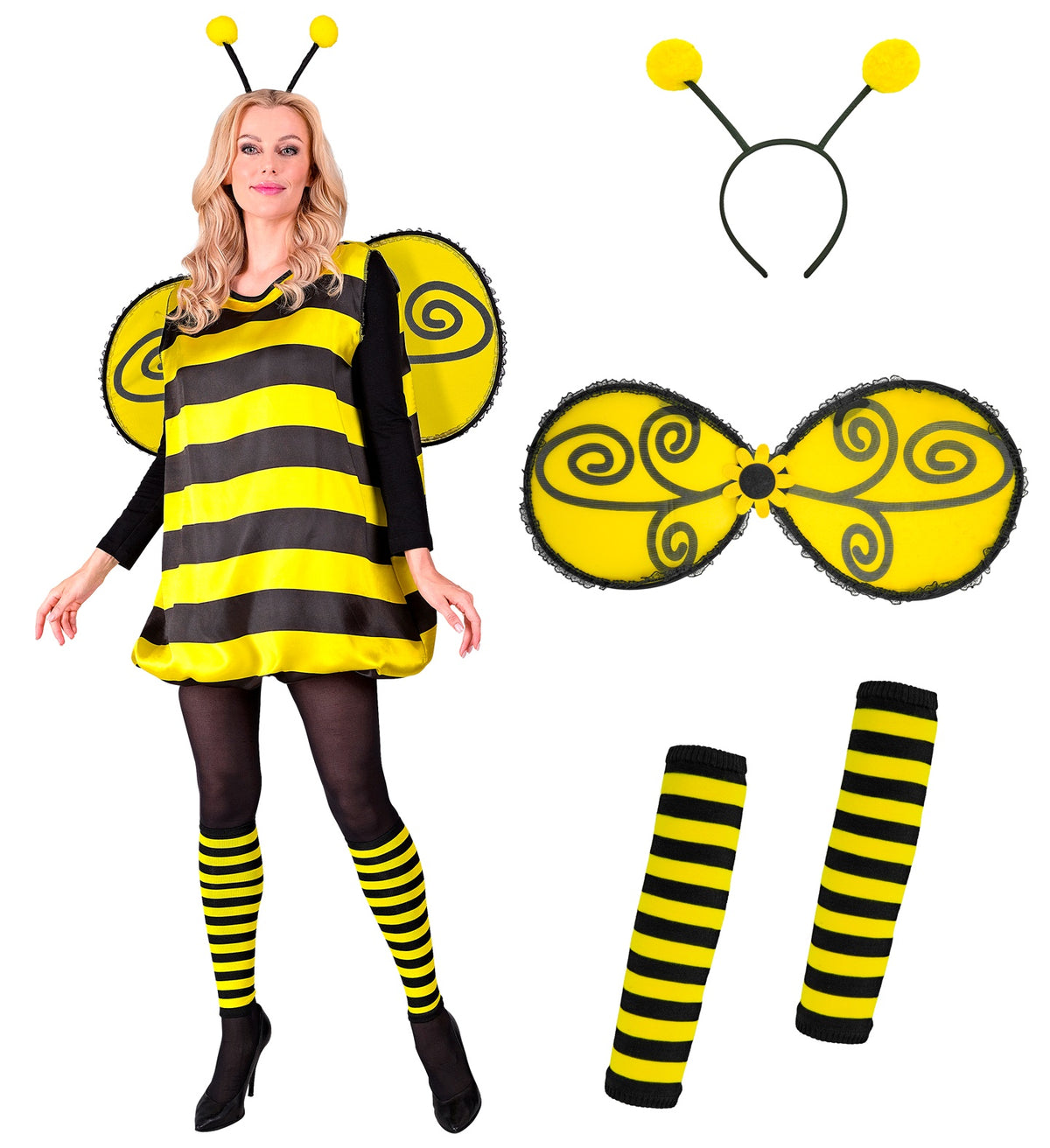 Déguisement Abeille Adulte / Costume Robe Abeille Femme / La Maison Du Déguisement