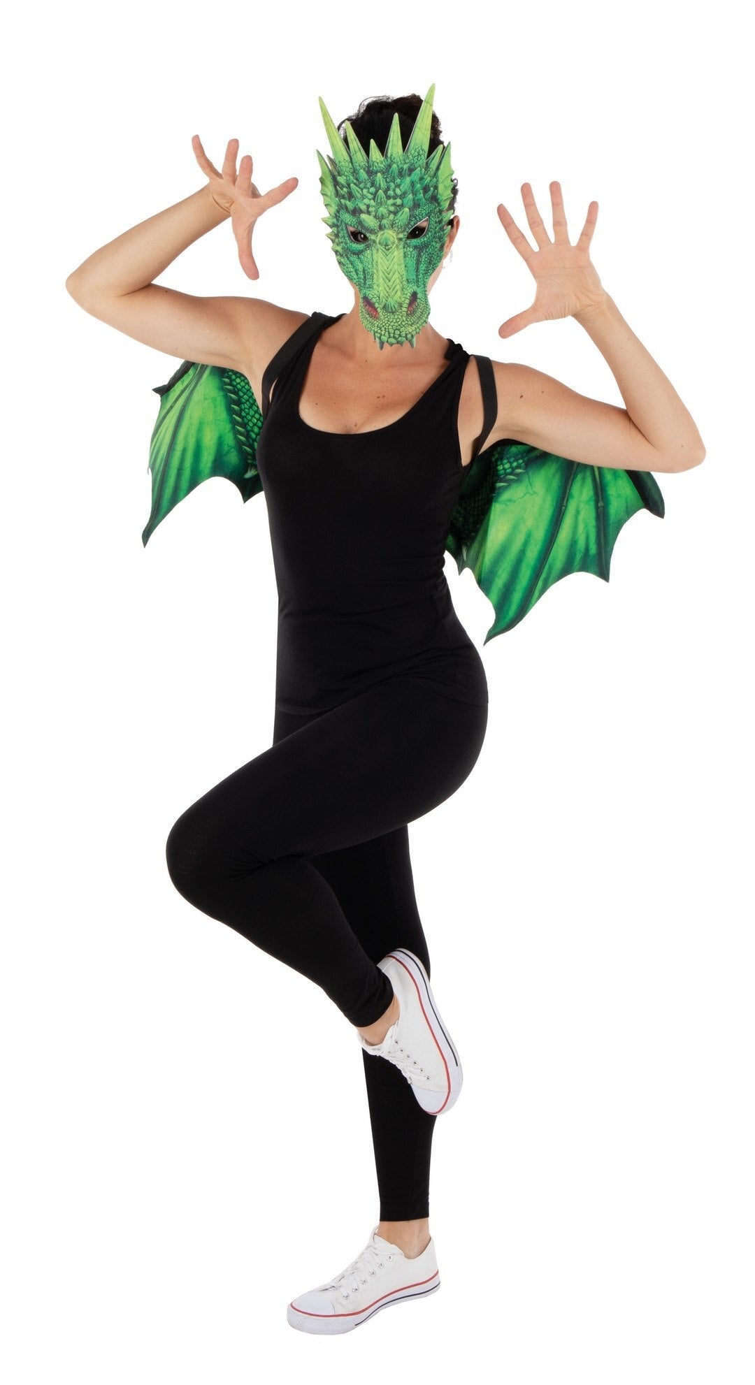 Set Dragon Vert / Kit Dragon Vert / La Maison Du Déguisement