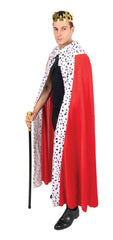 Location Déguisement Cape Royal Rouge / Location Costume Cape Roi Rouge / La Maison Du déguisement