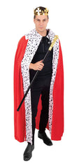 Location Déguisement Cape Royal Rouge / Location Costume Cape Roi Rouge / La Maison Du déguisement