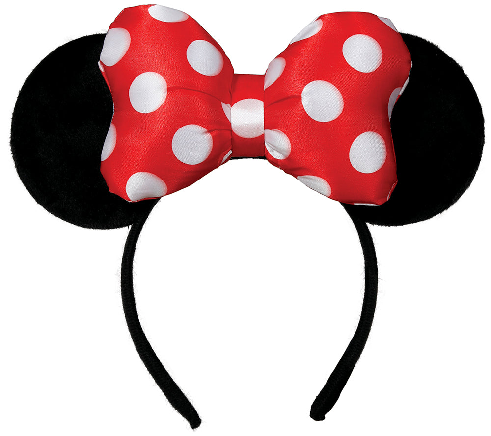 Serre-Tête Nœud Papillon Souris / Diadème Minnie / Oreilles Minnie / La Maison Du Déguisement