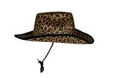 Chapeau Cow boy Léopard Adulte / Chapeau Western Leopard / La Maison Du Déguisement