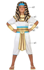Déguisement Pharaon Blanc Enfant / Costume Egyptien Blanc Enfant / La Maison Du Déguisement
