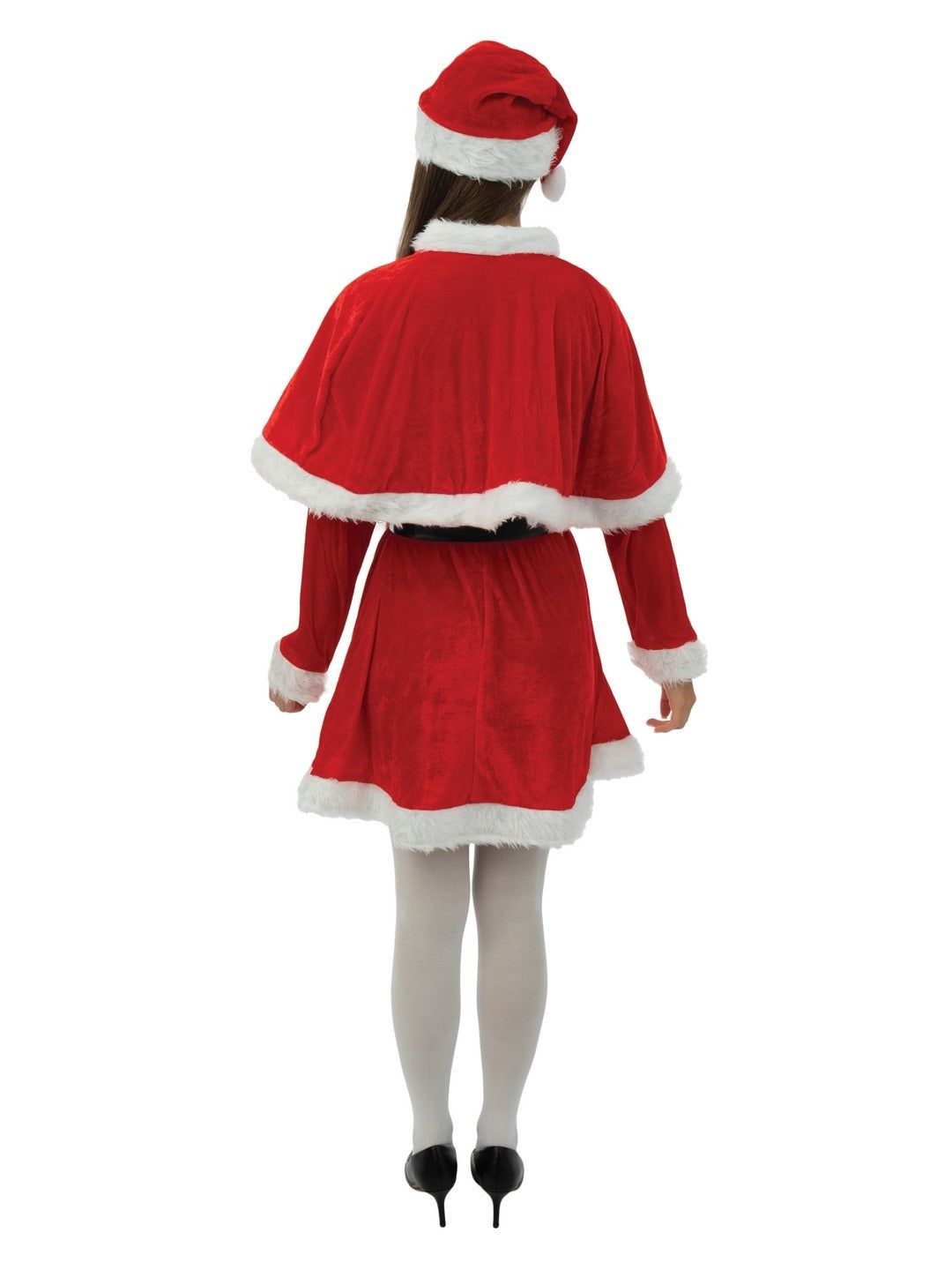 Costume Mère Noël en Velours Adulte | Costume de Noël pour adulte | La Maison du Deguisement