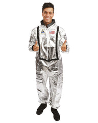 Location Déguisement Astronaute Argent Homme / Location Costume Combinaison Cosmonaute Adulte / La Maison Du Déguisement
