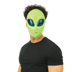 Masque Extra Terrestre Vert / Masque Alien Vert / La Maison Du déguisement
