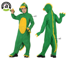 Déguisement Dragon Vert Enfant / Costume Dinosaure Vert Enfant / Déguisement Crocodile Vert Enfant / La Maison Du Déguisement