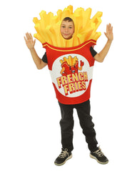 Déguisement Cornet Frites Enfant / Costume Barquette De Frites / La Maison Du Déguisement
