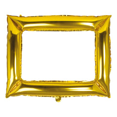 Ballon Aluminium Cadre Photo Or / Ballon Cadre Photo Dorée / La maison Du Déguisement