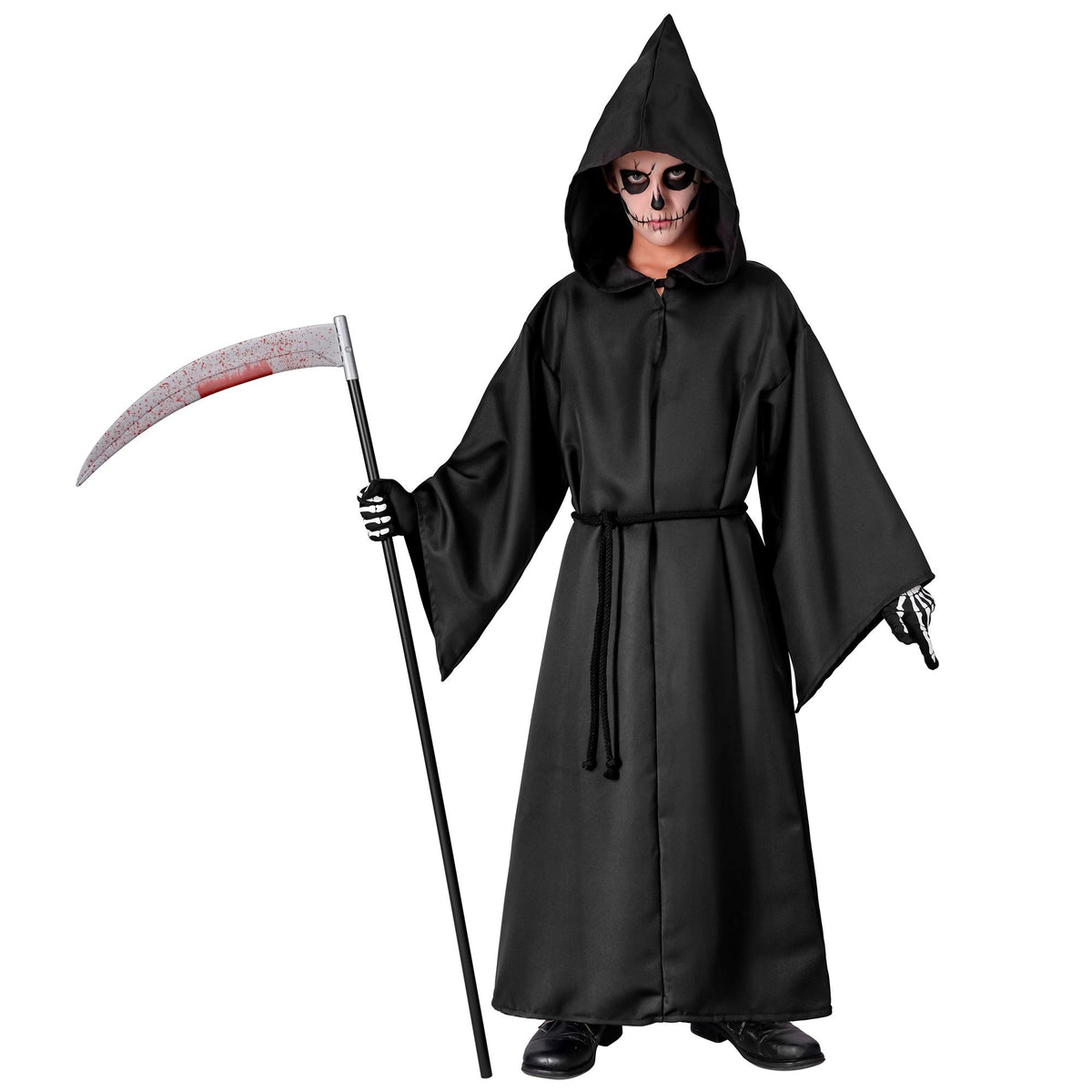 Déguisement Faucheuse Garçon / Costume Gream Reaper Luxe Enfant / La Maison Du Déguisement