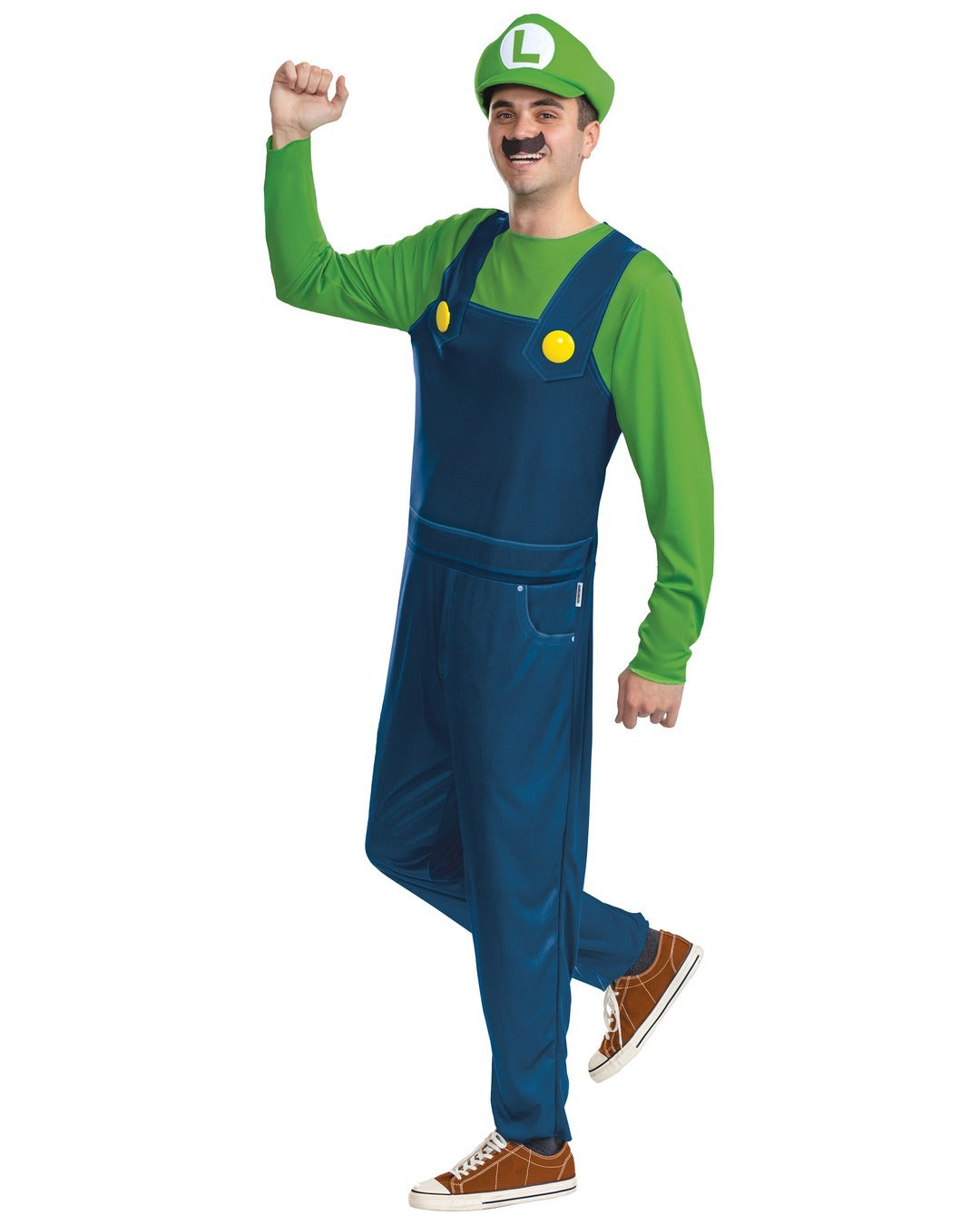 Déguisement de Luigi Licence Adulte / Costume Luigi Officielle Mario / La Maison Du Déguisement