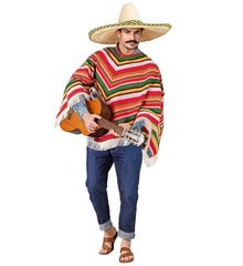 Déguisement Poncho Mexicain Adulte / Costume Poncho Mexican BM / La Maison Du Déguisement
