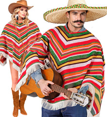 Déguisement Poncho Mexicain Adulte / Costume Poncho Mexican BM / La Maison Du Déguisement