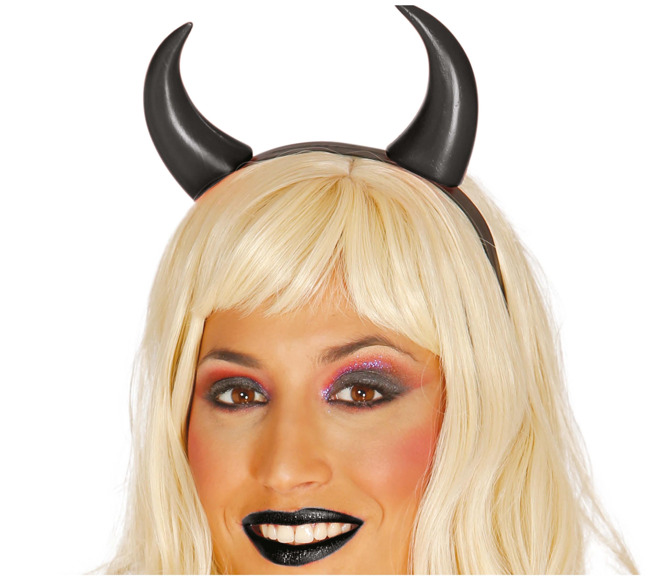 Cornes Diable Noir / Serre-tête Diable Noir / Diadème de diablesse / L – La Maison Du Déguisement Cornes Diable Noir / Serre-tête Diable Noir / Diadème de diablesse / L – La Maison Du Déguisement